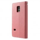 Etui for Galaxy S5 Mini Mercury Lys Rosa m/kortlommer thumbnail