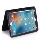 iPad 9.7 (2017/2018) Etui med Lommebok Style Svart thumbnail