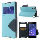 Slimbook Etui for Sony Xperia Z2 Roar Lys Blå thumbnail