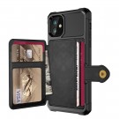 iPhone 12 Pro Max 6,7 Deksel Armor Wallet Svart thumbnail