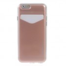 Deksel for iPhone 6/6s m/kortlomme Rosa thumbnail