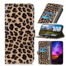 iPhone 12 6,1" / iPhone 12 Pro 6,1" Etui m/kortlommer Leopard thumbnail