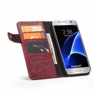 Galaxy S7 Edge 2i1 Etui m/kortlommer Urban Rød thumbnail