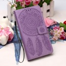 Galaxy S21 Lommebok Etui Dreamcatcher Lilla thumbnail