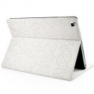 Mappe Etui for iPad Air Glitter Blomst Hvit thumbnail