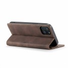 iPhone 13 6,1 Lommebok Etui Retro Lux Kaffebrun thumbnail