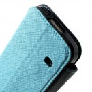 Etui for Galaxy S5 Mini Roar m/Skjermvindu Lys Blå thumbnail
