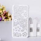 Deksel for iPhone Damask Flower Hvit thumbnail