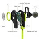 Bluetooth Handsfree Stereo Øreplugger Sporty Mini Grønn thumbnail