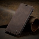 iPhone 13 6,1 Lommebok Etui Retro Lux Kaffebrun thumbnail