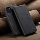 iPhone 13 6,1 Lommebok Etui Retro Lux Svart thumbnail
