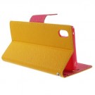 Lommebok Etui for Sony Xperia Z3+ Mercury Gul thumbnail
