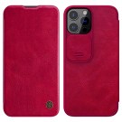 iPhone 13 Pro 6,1 Slim Lommebok Qin Rød thumbnail