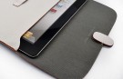 Etui for iPad 2/iPad 3/iPad 4 Lær Hvit thumbnail