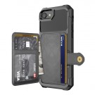 iPhone 6 Pluss / 7 Pluss / 8 Pluss Deksel Armor Wallet Svart thumbnail