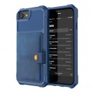 iPhone 6 / 7 / 8 Deksel Armor Wallet  Midnattsblå thumbnail