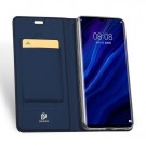 Huawei P30 Slimbook Etui med 1 kortlomme Midnattsblå thumbnail