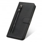 Galaxy A51 Lommebok Etui Zipper Svart thumbnail