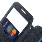 Etui for Galaxy S5 Mini Roar m/Skjermvindu Lys Blå thumbnail