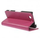 Lommebok Etui for Sony Xperia Z3 Compact Rosa thumbnail