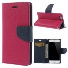 Etui m/kortlommer for iPhone 6/6s Mercury Mørk Rosa thumbnail