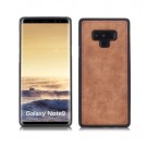 Galaxy Note 9 2i1 Mobilveske Retro Zipper - Kaffebrun thumbnail