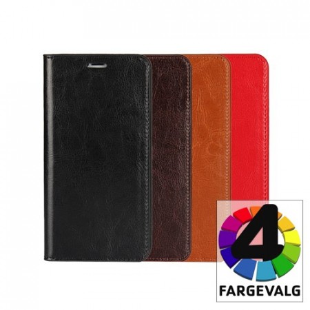 Galaxy Note 10+ (Pluss) Etui m/kortlommer Genuine Pro