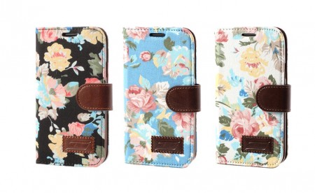 Lommebok Etui for Samsung Galaxy S5 Mini Rose