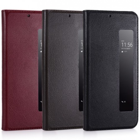 Huawei P20 SlimBook Læretui m/skjermvindu