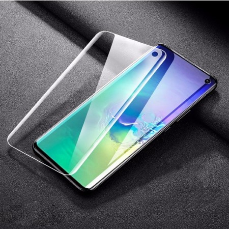 Samsung Galaxy S10+ (Pluss) Skjermbeskytter Heldekkende Nano Folie