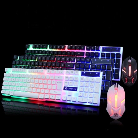 RGB Gaming Keyboard og Mus Bundel