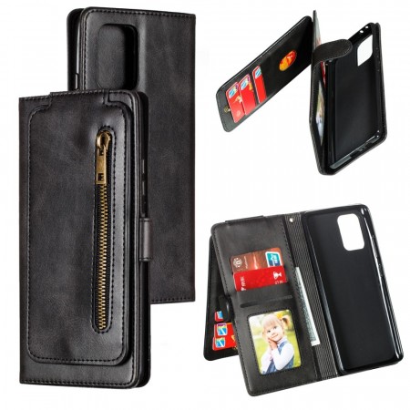 Galaxy A91 Lommebok Etui Zipper