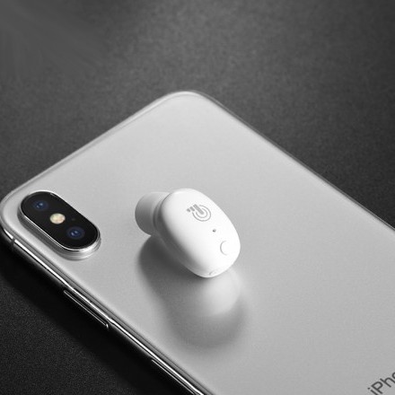 Bluetooth Handsfree Øreplugg Mini Pro Hvit