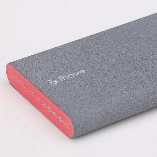 Exclusive Strømbank 6000mAh for Smartelefoner Rød