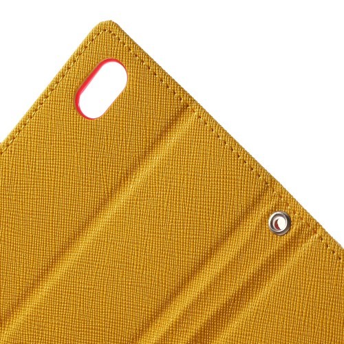 Lommebok Etui for Sony Xperia Z3+ Mercury Gul