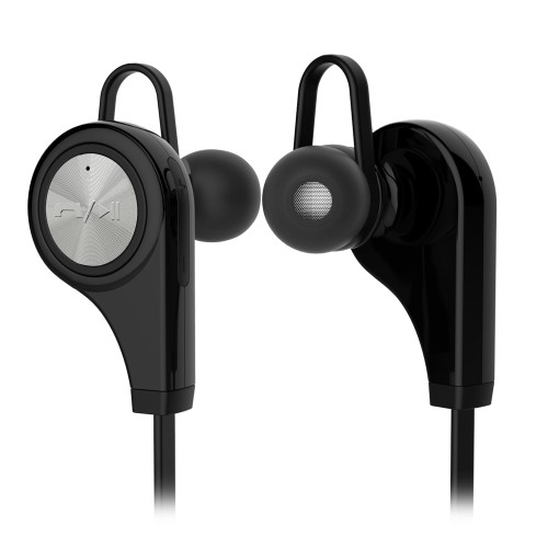 Bluetooth Handsfree Stereo Øreplugger Sporty Mini Svart