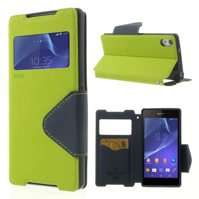 Slimbook Etui for Sony Xperia Z2 Roar Lime