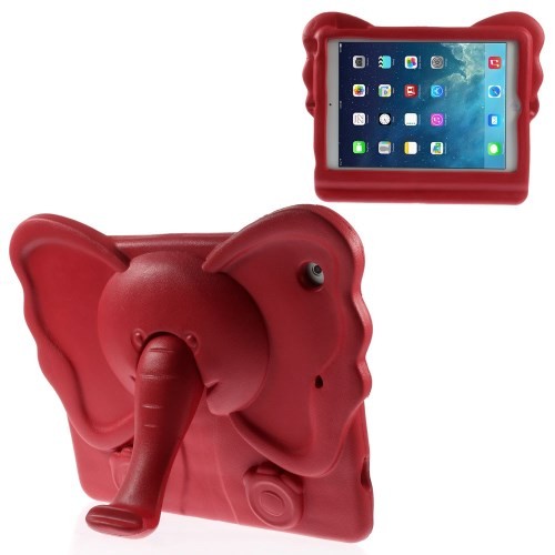 Etui for iPad Air/Air 2 Elefant Rød