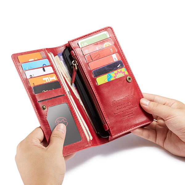 Universal Lommebok XL for Smarttelefoner Rød