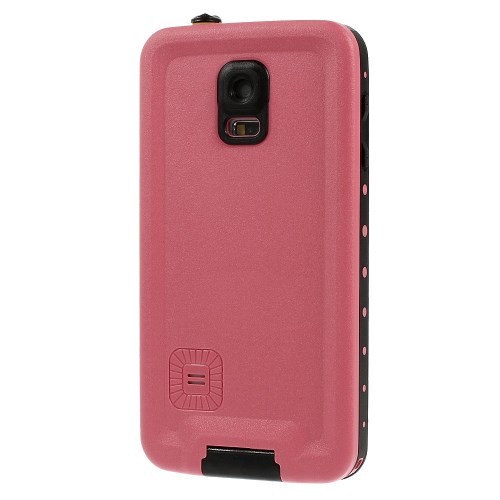 Vanntett Deksel for Galaxy S5 Rosa