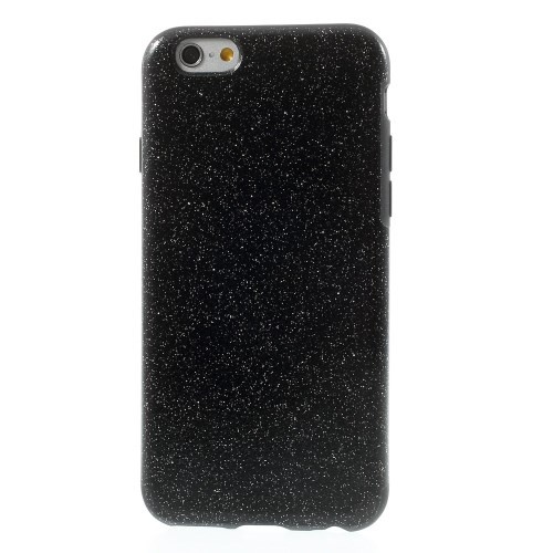 Deksel for iPhone 6/6s Glitter Svart