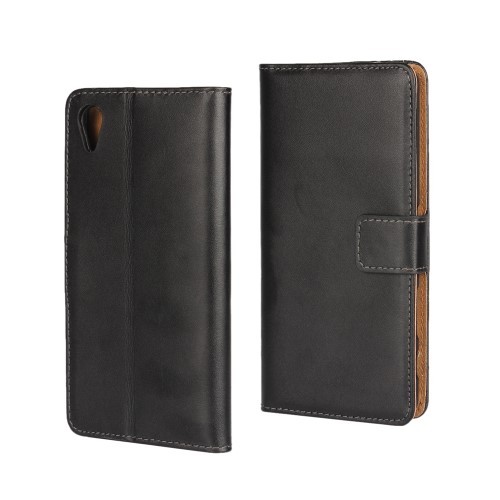 Lommebok Etui for Xperia X Performance Genuine Svart