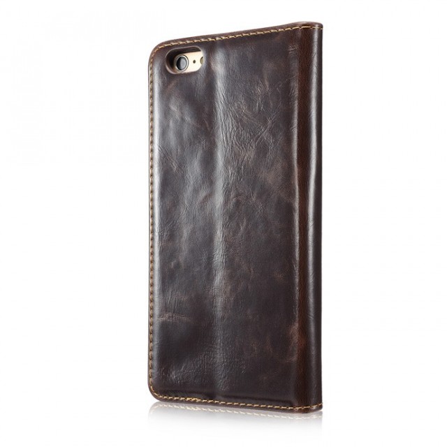 iPhone 6/6s 4,7" Klassisk Etui m/1 kortlomme Brun