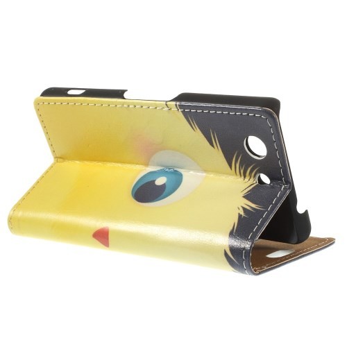 Lommebok Etui for Sony Xperia Z3 Compact Happy Monster 1
