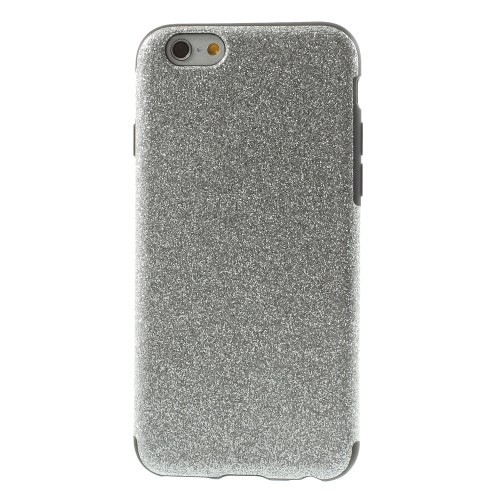 Deksel for iPhone 6/6s Glitter Sølv