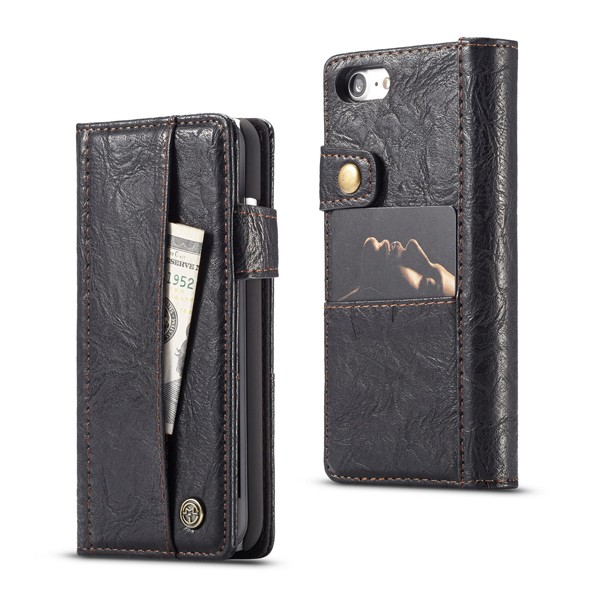 iPhone 6/6s Lommebok Etui m/kortlommer Urban Svart