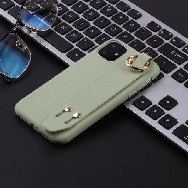 iPhone 12 Mini 5,4 Deksel m/Håndreim Grønn