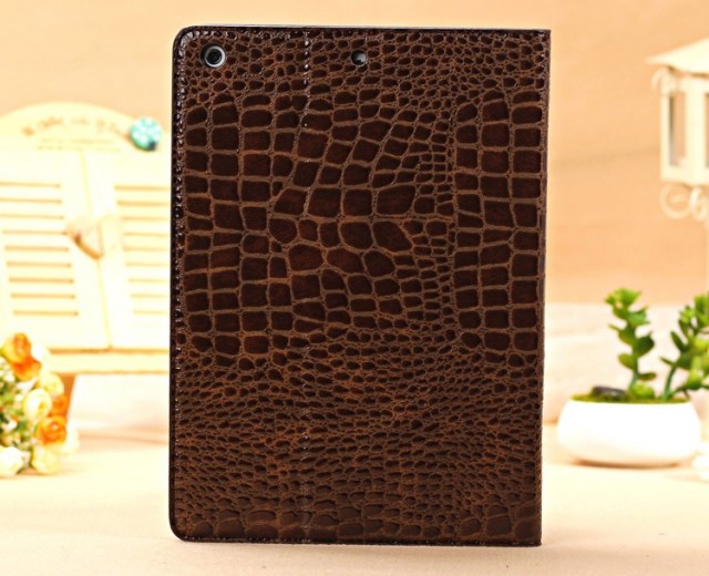 Mappe Etui for iPad Air Croco Brun