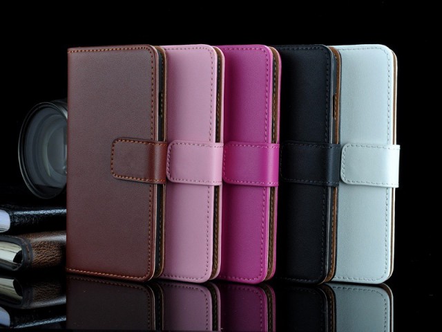 Lommebok Etui for iPhone 6 Pluss Genuine