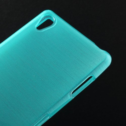 Deksel Xperia Z3 Mykplast Metallic Turkis